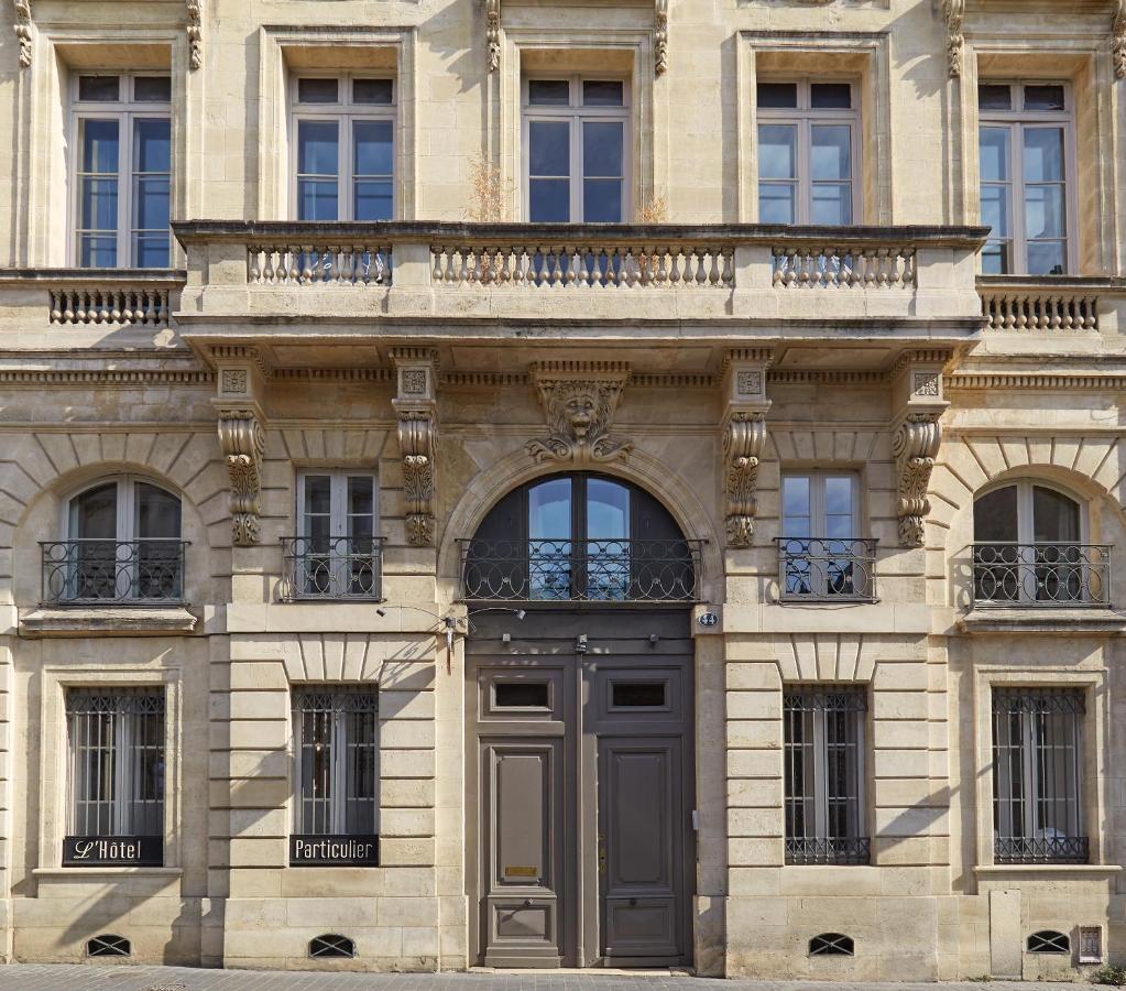 L'Hôtel Particulier Bordéus Exterior foto